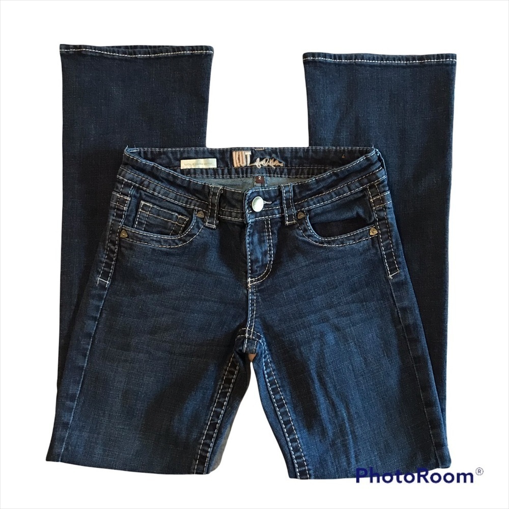 Kut from the Kloth Women's Boot Cut Jeans - Dark Blue